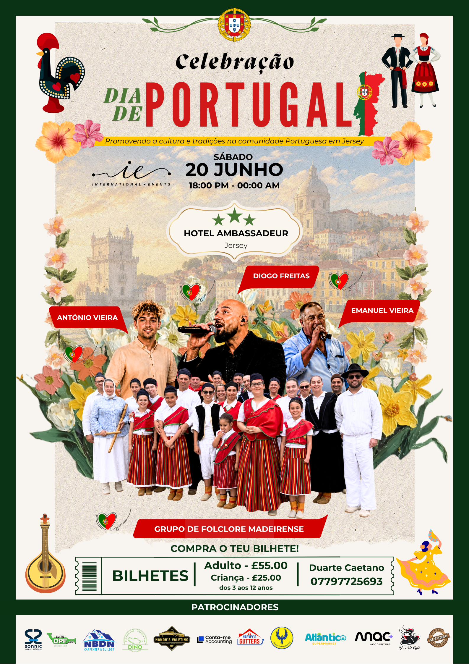 Portuguese Food Festival poster